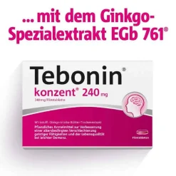 konzent 240 mg Filmtabletten, 30 St^Tebonin Best