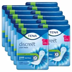 Tena Lady Ein- & Vorlagen|Binden-TENA® discreet Lady Pads Extra bei Inkontinenz, 12X20 St