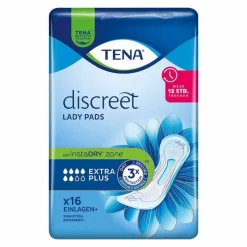 TENA® discreet Lady Pads Extra Plus bei Inkontinenz, 16 St^Tena Lady New