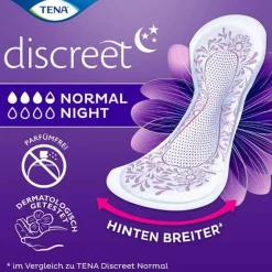 ® discreet Normal Night Einlagen bei Inkontinenz, 6X20 St^Tena Outlet