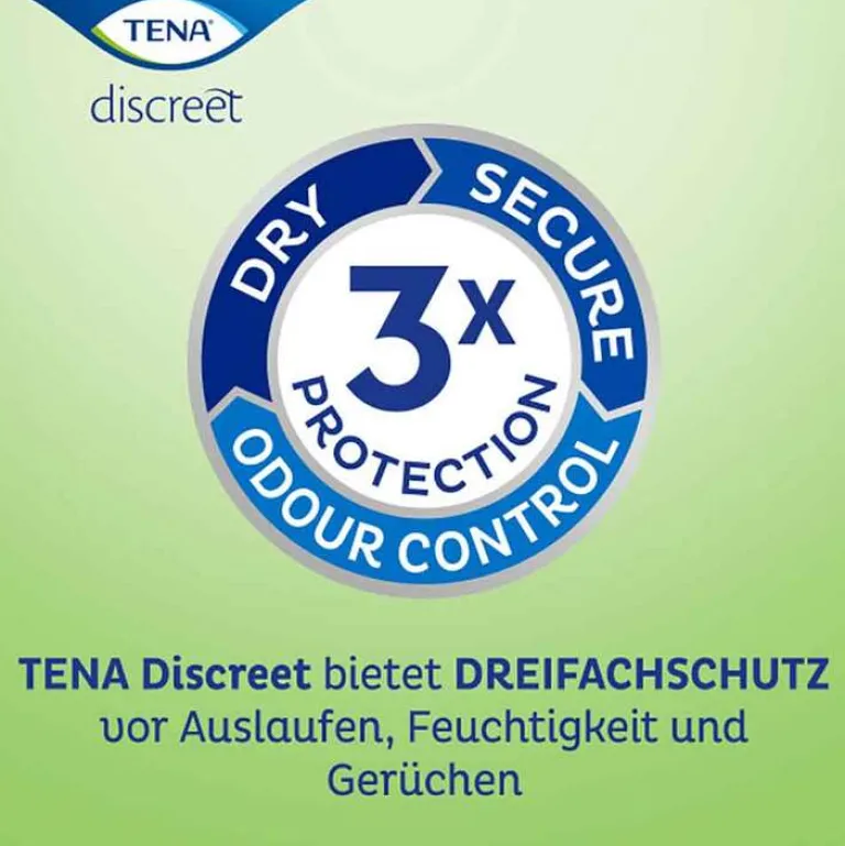 Tena ® discreet Ultra Mini Slipeinlagen bei Inkontinenz, 10X28 St- Ein- & Vorlagen
