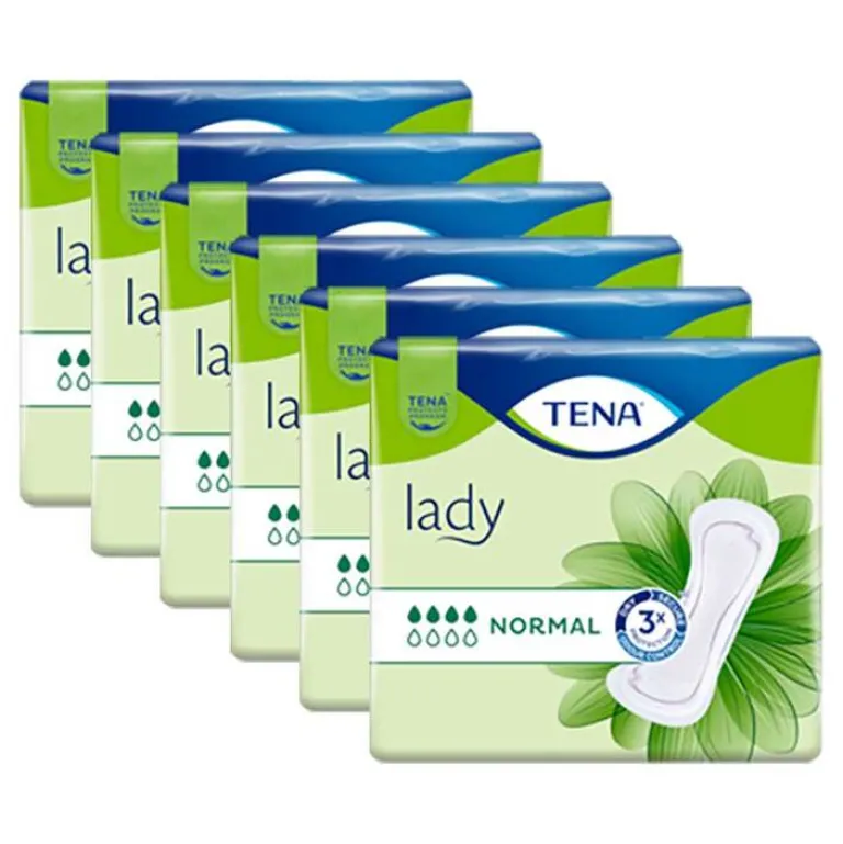 Tena Lady normal Einlagen bei Inkontinenz, 6X30 St- Ein- & Vorlagen|Binden