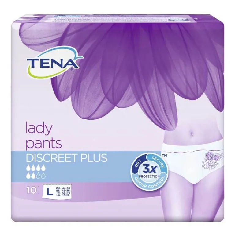 Pants Discreet Plus L, 10 St^Tena Lady Discount