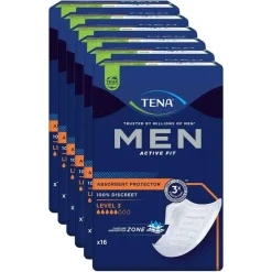 ® MEN ACTIVE FIT Level 3 Einlagen bei Inkontinenz, 6X16 St^Tena Outlet