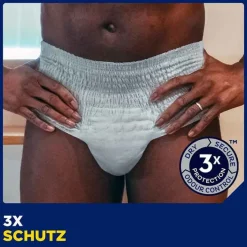 ® MEN ACTIVE FIT Pants Normal grau L/XL bei Inkontinenz, 4X10 St^Tena Outlet