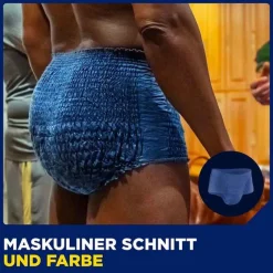 ® MEN ACTIVE FIT Plus Pants blau L/XL bei Inkontinenz, 4X10 St^Tena Online
