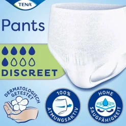 Tena Windeln & Pants-Pants Discreet L bei Inkontinenz, 10 St