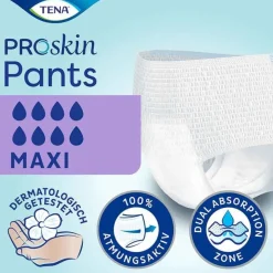 Tena Pants Maxi M bei Inkontinenz, 4X10 St- Windeln & Pants