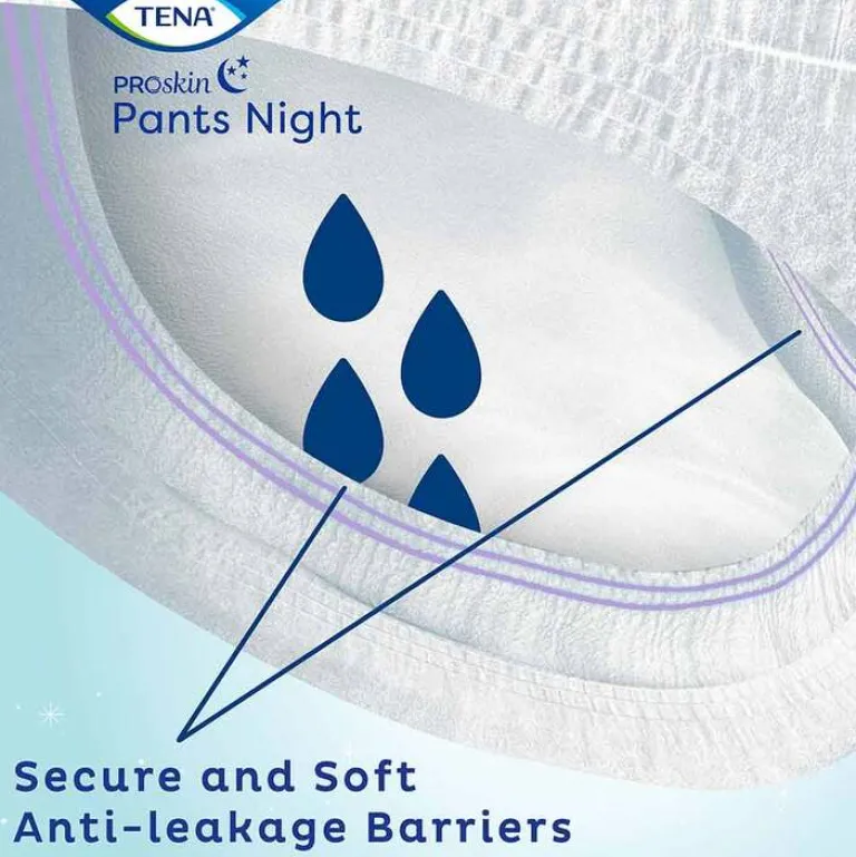 Tena Pants night super L bei Inkontinenz, 4X10 St- Windeln & Pants