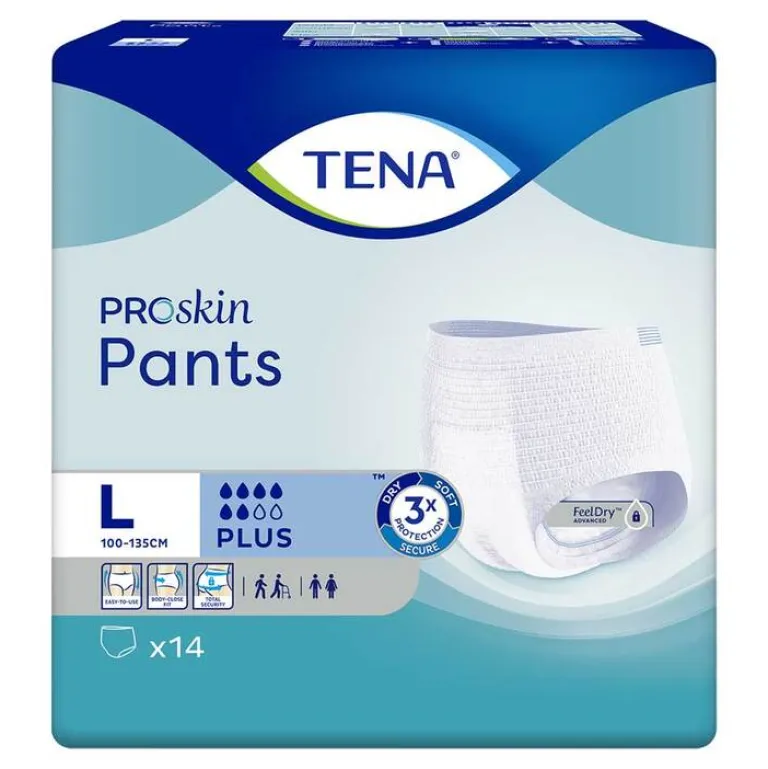 Pants Plus L bei Inkontinenz, 14 St^Tena Hot
