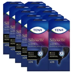 Tena ® Silhouette NOIR Normal Einlagen bei Inkontinenz, 26 St- Ein- & Vorlagen