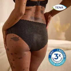 Tena Windeln & Pants-Silhouette Plus L black Inkontinenz Pants, 10 St