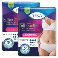 Tena Windeln & Pants-Silhouette Plus L white Inkontinenz Pants, 2X10 St