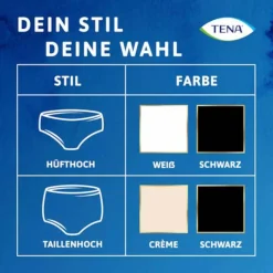 Tena Windeln & Pants-Silhouette Plus L white Inkontinenz Pants, 2X10 St