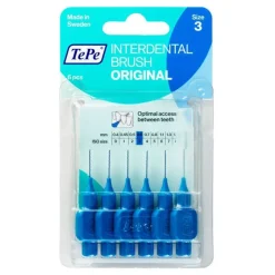 Tepe Zwischenraumreinigung-Interdentalbürste 0,6mm blau, 6 St