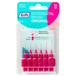 Tepe Zwischenraumreinigung-Interdentalbürste 0,4mm pink, 6 St