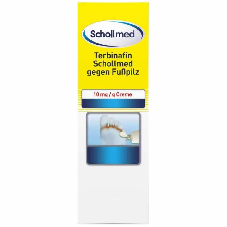 Scholl Terbinafin med gegen Fußpilz 10 mg / g Creme, 15 g- Fußpilz Creme