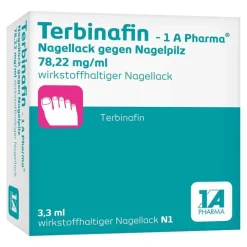 1A Pharma Nagelpilz Lack-Terbinafin- Nagellack gegen Nagelpilz, 3.3 ml