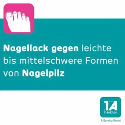 1A Pharma Terbinafin- Nagellack gegen Nagelpilz, 6.6 ml- Nagelpilz Lack