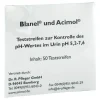 Urinteststreifen-Teststreifenheft z.Bestimmung d.Urin ph Wertes, 50 St
