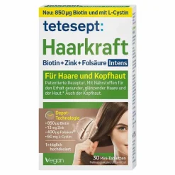 Mikronährstoffe-Tetesept Haarkraft Depot Intens Tabletten, 30 St