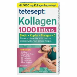 Tetesept Kollagen 1000 Intens Tabletten, 30 St- Kollagen