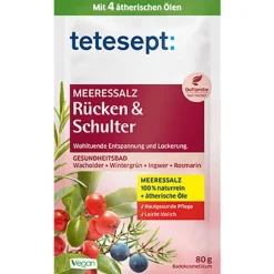 Tetesept Bäder-Meeressalz Rücken & Schulter, 80 g