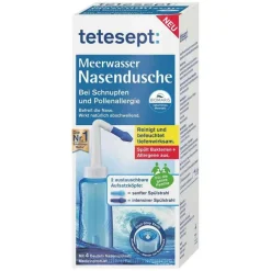 Tetesept Meerwasser Nasendusche, 1 St- Nasendusche|Schnupfen & Nasennebenhöhlen