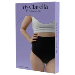 MyClarella The Support Panty Wochenbett Unterhose M schwarz, 1 St- Unterwäsche