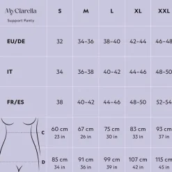 MyClarella The Support Panty Wochenbett Unterhose M schwarz, 1 St- Unterwäsche