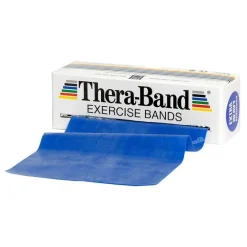 Thera Band Übungsband 5,5m blau extra stark, 1 St- Thera-Bänder