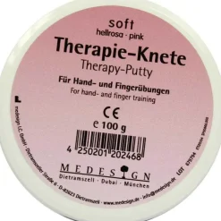 Therapieknete soft hellrosa, 100 g^Medesign Clearance