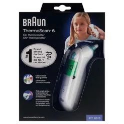 Braun Thermoscan 6 IRT6515 Ohrthermometer, 1 St- Fieberthermometer