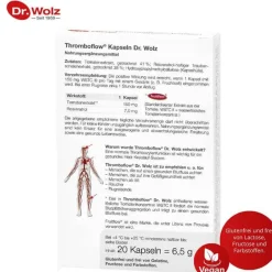 Dr. Wolz Thromboflow Kapseln , 60 St- Durchblutung