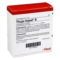 Thuja S Ampullen, 10 St^Injeel Hot