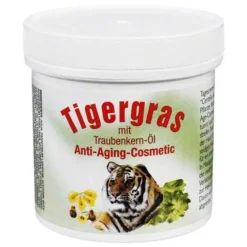Tigergras Creme mit Traubenkernöl, 250 ml- Anti-Aging