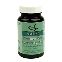 Green line Nutritheke Traubenkernextrakt 150 mg Kapseln, 60 St- Opc