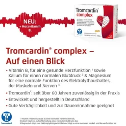 Tromcardin Vitamine Fürs Herz-complex Tabletten, 120 St