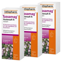 Hustensaft N, 3x200 g^Tussamag Outlet
