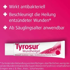 ® Wundheilgel, 5 g^Tyrosur Hot