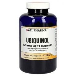 Hecht Pharma Ubiquinol 50 mg GPH Kapseln, 360 St- Coenzym Q10