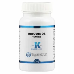 Supplementa Ubiquinol Coenzym Q10 reduziert 100 mg Kapseln, 60 St- Coenzym Q10