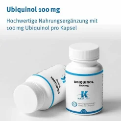 Supplementa Ubiquinol Coenzym Q10 reduziert 100 mg Kapseln, 60 St- Coenzym Q10