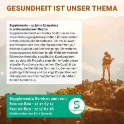 Supplementa Ubiquinol Coenzym Q10 reduziert 100 mg Kapseln, 60 St- Coenzym Q10