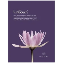 Unitouch Lotusblütenex.-Biozellulose Gesichtsmaske, 26 ml- Gesichtsmasken Für Ein Gepflegtes Hautbild