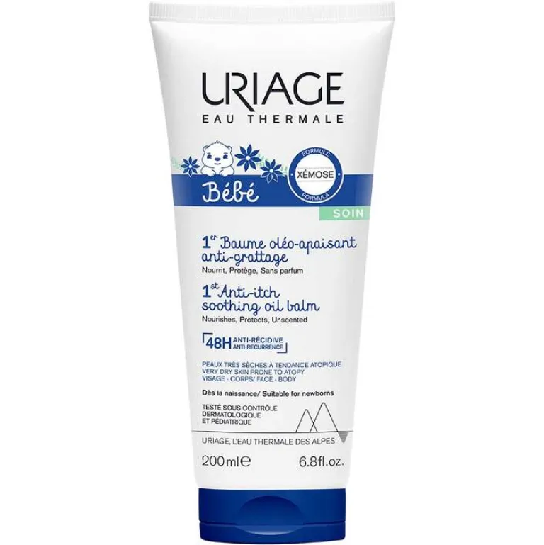 Uriage Babys 1. juckreizlindernder Ölbalsam, 200 ml- Haut- & Haarpflege