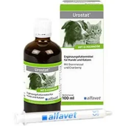 Alfavet Aufbau & Leistung|Aufbau & Leistungssteigerung-Urostat flüssig für Hunde und Katzen, 100 ml