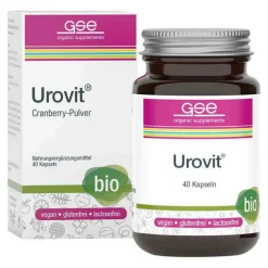 GSE Urovit Kapseln Bio Kapseln, 40 St- Sonstige Bio Produkte
