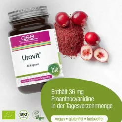 GSE Urovit Kapseln Bio Kapseln, 40 St- Sonstige Bio Produkte