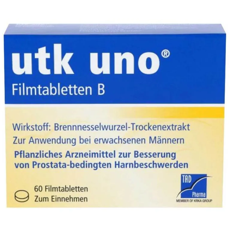 Utk uno ® Filmtabletten B, 60 St- Prostata Medikamente